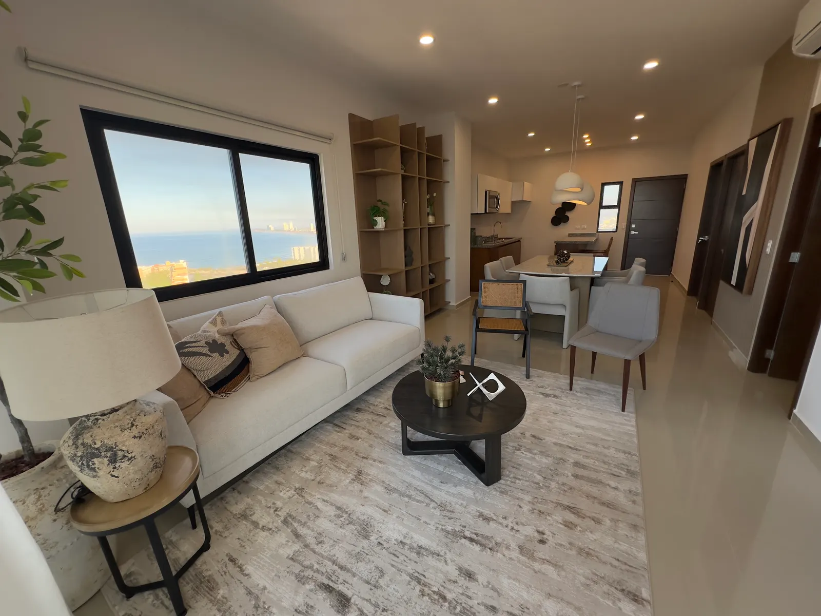 Interior del departamento modelo