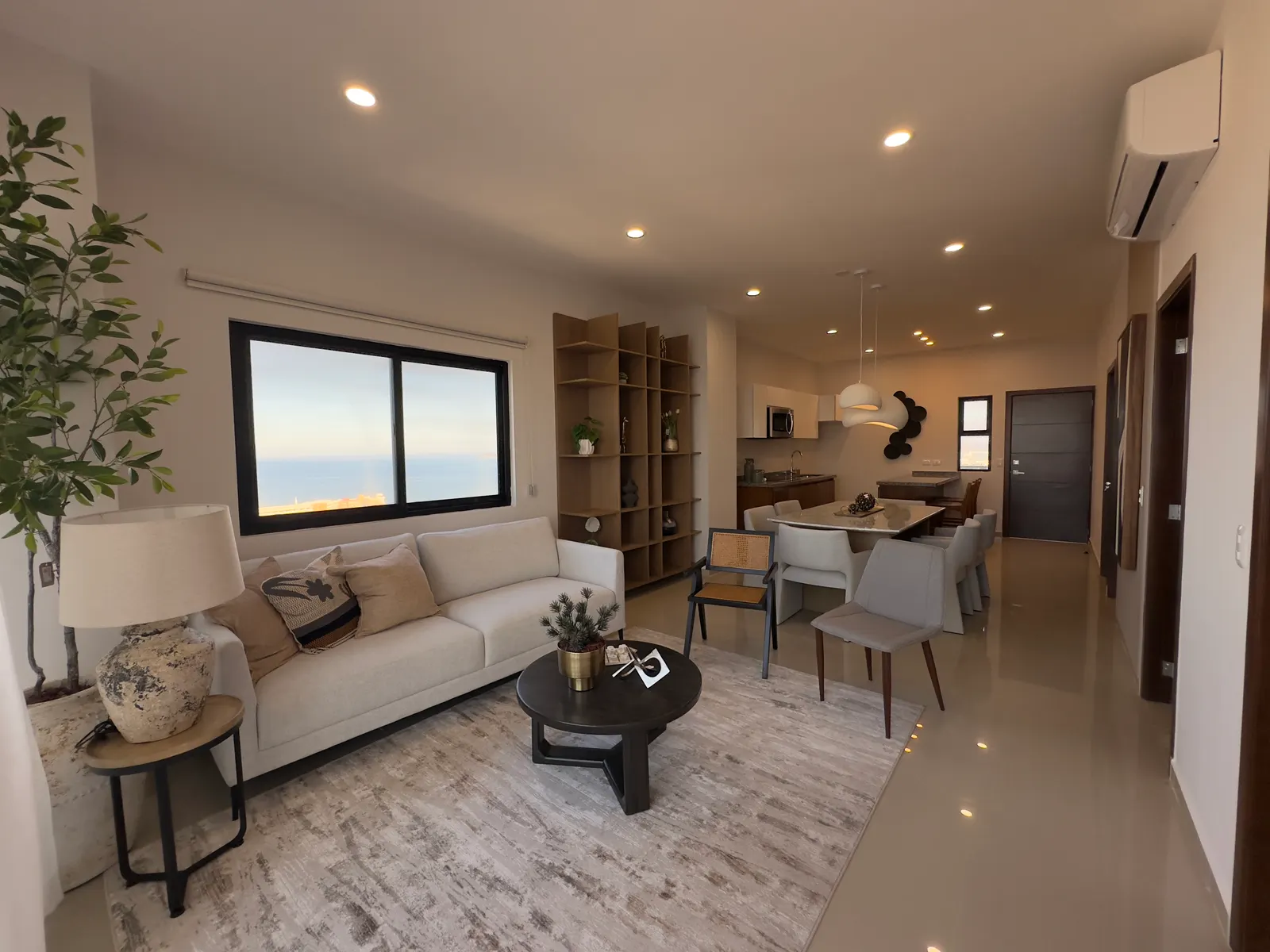 Interior del departamento modelo